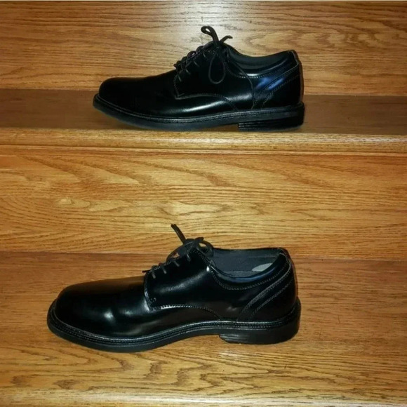 Nunn Bush Slip Resistant 8.5 Black‎ Leather shoes - Picture 4 of 7